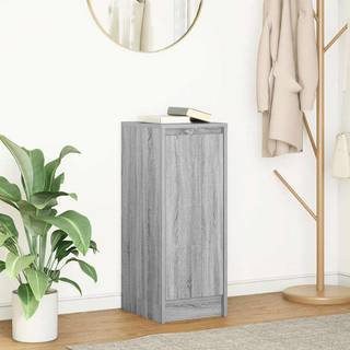 Skænk 29,5X34X76 Cm Konstrueret Træ Etræsfarve - Grå sonoma-eg