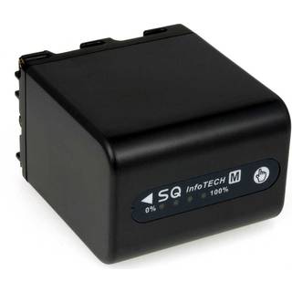 Batteri til Professional Sony DSR-PDX10P 4200mAh Anthrazit med LEDs