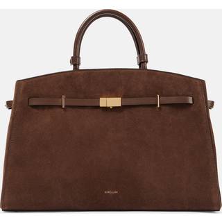 DeMellier Hudson Small suede tote bag - brown - One Size