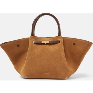DeMellier New York Midi suede tote bag - beige - One Size