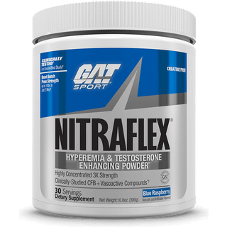 GAT - Nitraflex Classic, Blå Hindbær - 300g