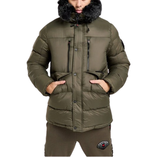 Zavetti Canada Herre Eremo Puffer Parka JakkeStor