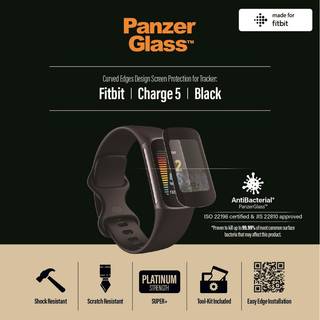 PanzerGlass Screen Protector Fitbit Charge 6 | 5