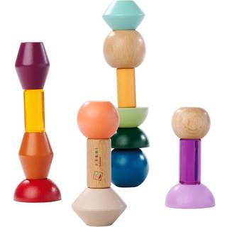 Eichhorn: Montessori trælegetøj 16 dele - Former