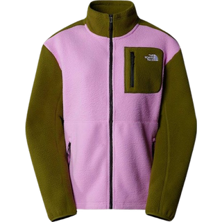 THE NORTH FACE Yumiori Full Hættetrøje med lynlås - L - dragonfruit/forest oliv