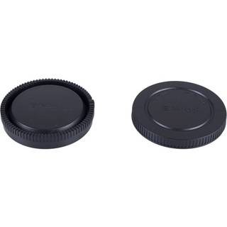 Caruba Body cap and lens back cap Sony NEX E Mount