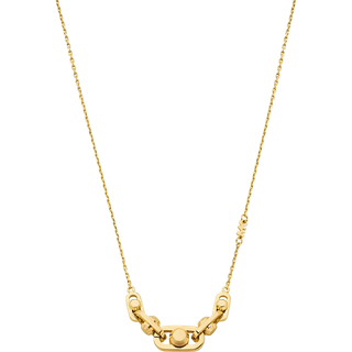 MK Astor Precious Metal-Plated Sterling Silver Link Necklace - Gold - Michael Kors - ONE SIZE