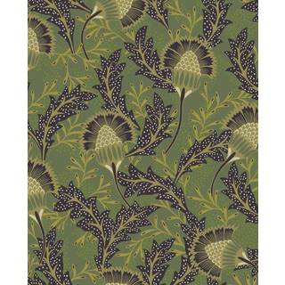 Joyous Floral - Dark Green