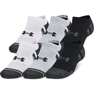 Strømper Under Armour Performance Tech 6-Pack No Show Socks 1386243-011 Størrelse M