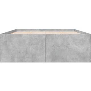 Sengeramme Uden Madras Konstrueret Træ Sonoma-Eg - 45 cm / 135 x 190 cm