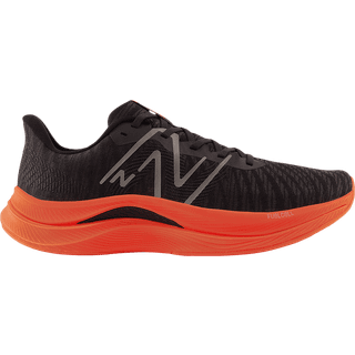 New Balance Mænd FuelCell Propel v4 i Sort/Orange Synthetic, Størrelse 44.5
