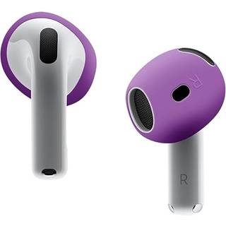 Til AirPods 4 ørepropper Anti-slip silikone etui Øreværne ørepropper - Lilla