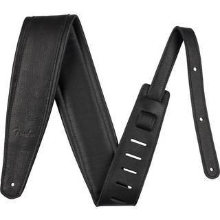 Fender Premium Leather Guitar Strap Premium l?derrem med tyk polstring justerbar st?rrelse fra 36 """"-50,5 """" Sort