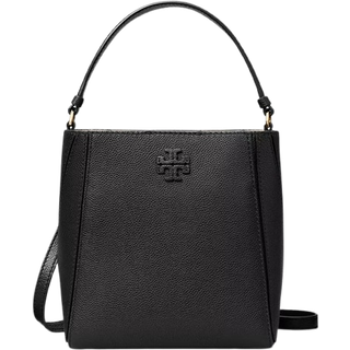 Tory Burch Tory Burch Black McGraw Small Bucket Bag