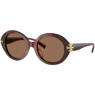 Tory Burch TY7210U 201173 52 Solbriller Kvinder Tortoiseshell - Shaded Tortoiseshell - 52mm