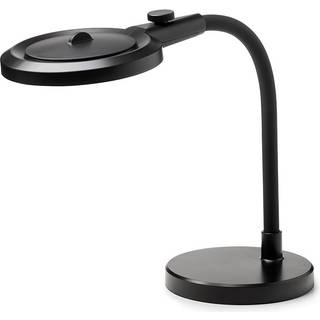 Magni Genopladelig Bordlampe - Luplampe - Dæmpbar - Sort - Ø13,5 - Halo Design