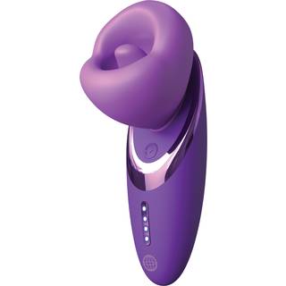 Tungevibrator "Pleasure Sucker" med sugeskål