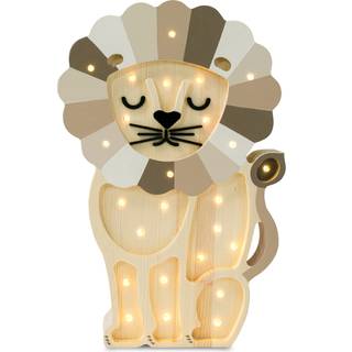 Little Lights Lampe Løve, Cappuccino