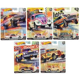 Hot Wheels Car Culture 2022 Dragstrip Demons Complete S?t med 5 Diecast-k?ret?jer fra FPY86-957R frigivelse