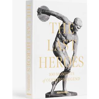 Assouline Coffee Table Books - 'The Last Heroes: 100 Moments Of Olympics Legend' in White Papaer, Cardboard, Cloth