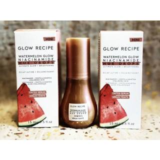 Glow Recipe - Watermelon Glow Hue Drops - Tonede Rosa Dråber Med Niacinamid - Watermelon Hue Drops-sun Glow Mini 15ml - For Women
