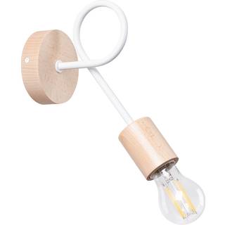 Væglampe EMBER - Hvid