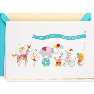 Hallmark Signature Birthday Card (Circus)