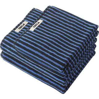 Bath Towel 70x140 Blue/Black - ONESIZE