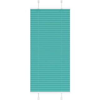 Plisségardin Benzin Grøn Stofbredde 54,4 Cm Polyester Petroliumsgrøn - 60 x 150 cm