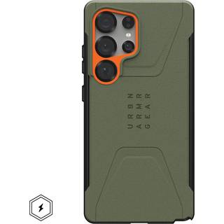 UAG Civilian Pro - Olive Drab/Orange - Samsung Galaxy S25 Ultra
