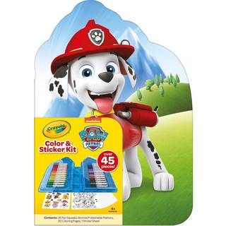 Crayola Paw Patrol Art Kit til b?rn (45stk) Paw Patrol Coloring Book Pages Paw Patrol Stickers For Kids Paw Patrol Toy Kids Gift