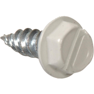 The Hillman GroupThe Hillman Group 35244 Hex skivehoved Hvid metalskrue 10 x 3 25-Pak