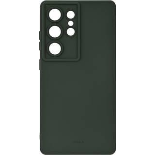 Onsala Samsung Galaxy S25 Ultra Silikone Touch Mobil Cover - Olive Green