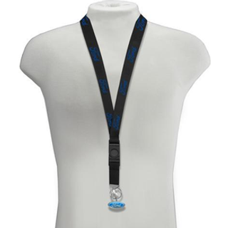 Ipick -billede lavet til Ford Logo Black Strap ID Holder Lanyard med 3D Ford Metal Key Chain Charm