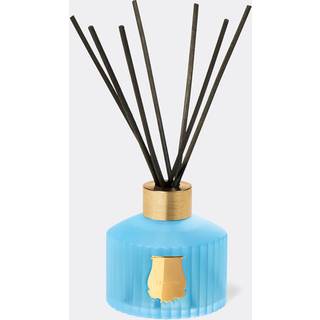 Trudon Candlelight And Scents - 'Versailles' reed diffuser, 350ml in LIGHT BLUE Glass, Aluminium, Rattan stick