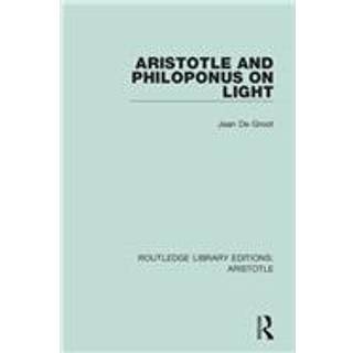 Aristotle and Philoponus on Light