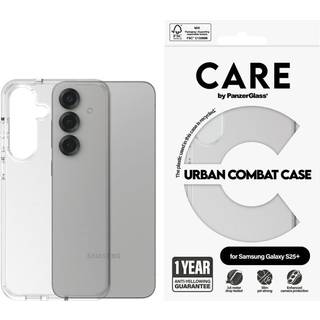 CARE by PanzerGlass Samsung Galaxy S25+ (Plus) FLAGSHIP Urban Combat Cover - Gennemsigtig