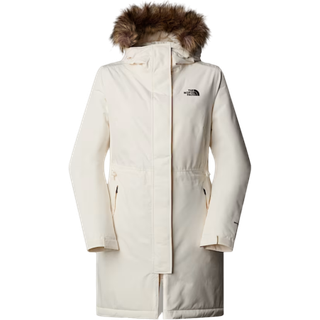 The North Face Women's Recycled Zaneck Parka White Dune, S