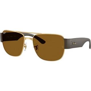 Ray - Ban Unisex RB3756 001/33 Solbriller Metal Guld Brun Firkantet Normal