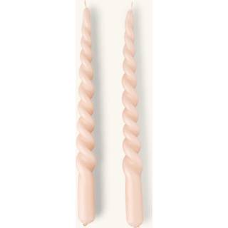Søstrene Grene | Snoede lys 28 cm | Paraffinvoks. 28 x 2,2 cm. 2 stk. | Sand