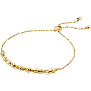 MK Astor Precious Metal-Plated Sterling Silver Link Slider Bracelet - Gold - Michael Kors - ONE SIZE