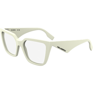 Karl Lagerfeld Kvinde KL6194 105 Optiske stel Bio-injekt Hvid Firkantet Normal