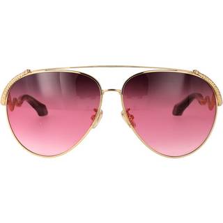 Roberto Cavalli Kvinde SRC090M 300K Solbriller Metal Guld Rosa Pilot Normal