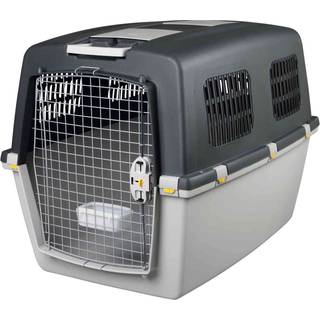 Trixie Gulliver 7 transport box L: 73 × 75 × 104 cm light grey/dark grey
