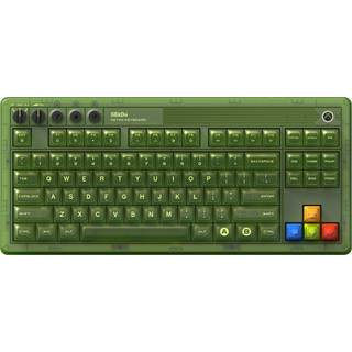 8Bitdo Retro 87 Mechanical Keyboard - Trådløst Tastatur ANSI - Xbox Edition