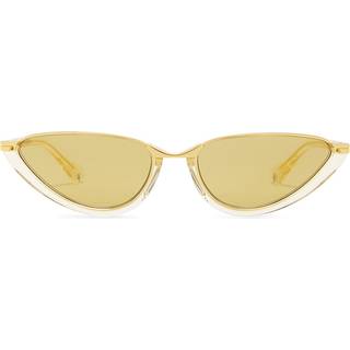 Bottega Veneta BV1346S 003 56 Solbriller Kvinder Guld - Gold - 56mm