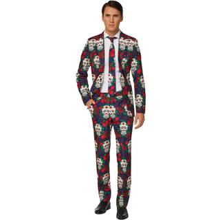 OppoSuits Herre Jakkesæt - Day of the Dead - XL