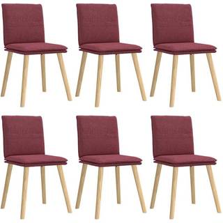 Spisebordsstole - 6 / Vinrød