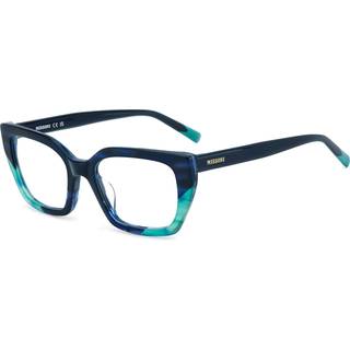 Missoni Kvinde MIS 0225/G ZX9 Optiske stel Acetat Blå Firkantet Normal