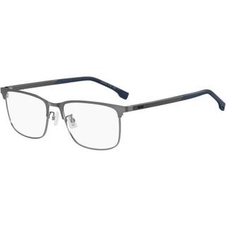 BOSS 1802/F Asian Fit V6D 55 Briller Mænd Silver - Ruthenium Silver - 55mm